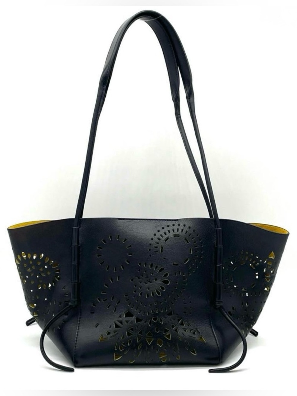 Dries Van Noten Lasercut Large Leather Tote - Picture 2 of 12